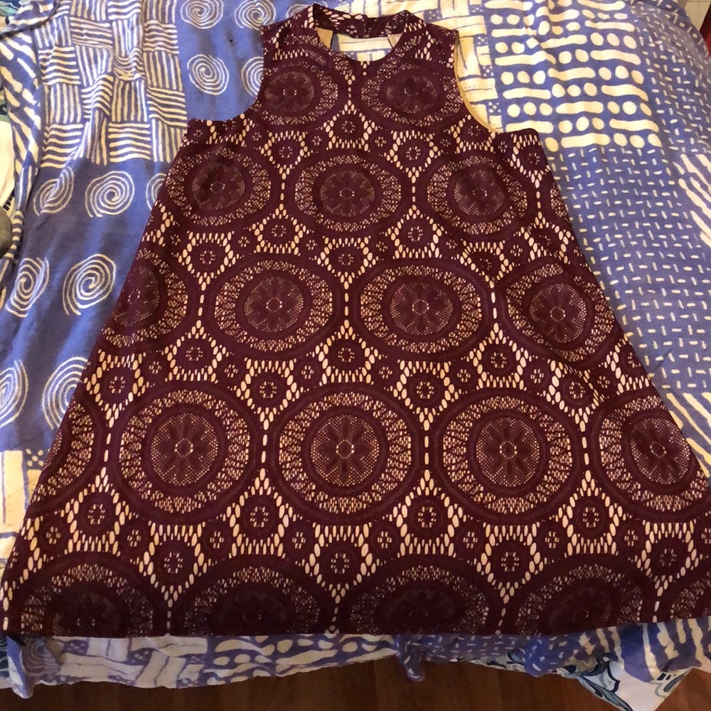 Maroon dress